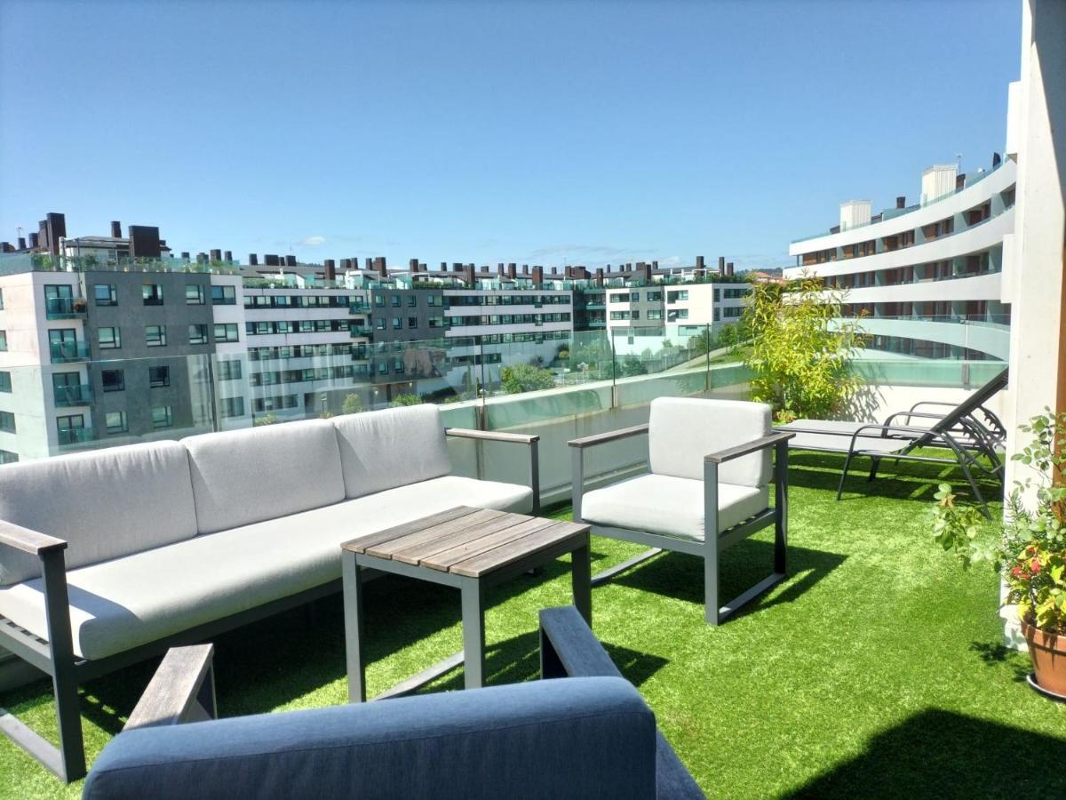 Preciosa Habitacionsuite En Atico Con Terraza II Σαντιάγο ντε Κομποστέλα Εξωτερικό φωτογραφία